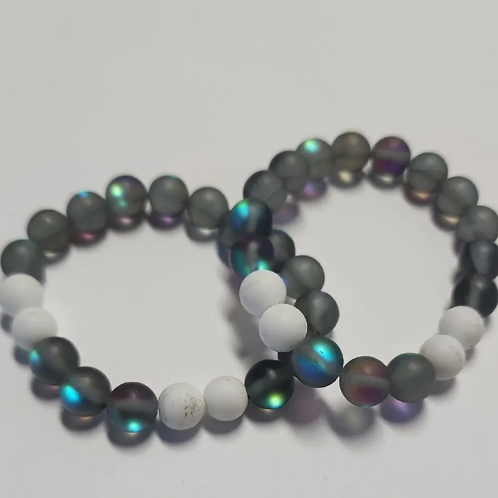 Elegant Multicolor Beaded Bracelet Set